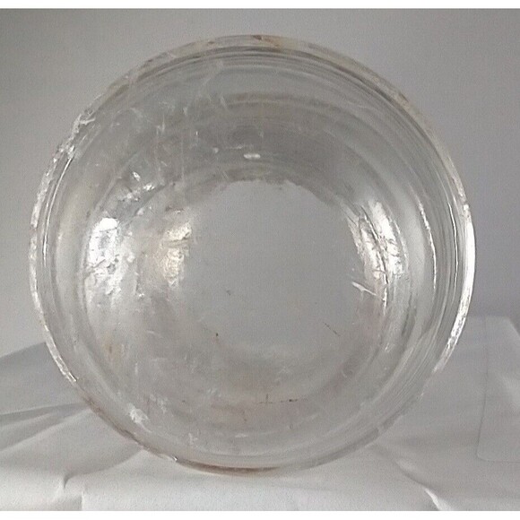 Hemingray Glass Insulator -9 Clear Glass Made In The USA 12A- please read - Picture 7 of 9